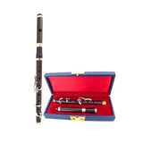 imperial-highland-supplies-Bb-ebony-wood-marching-flute-high-pitch-with-tuning-slide-head-5-Keys