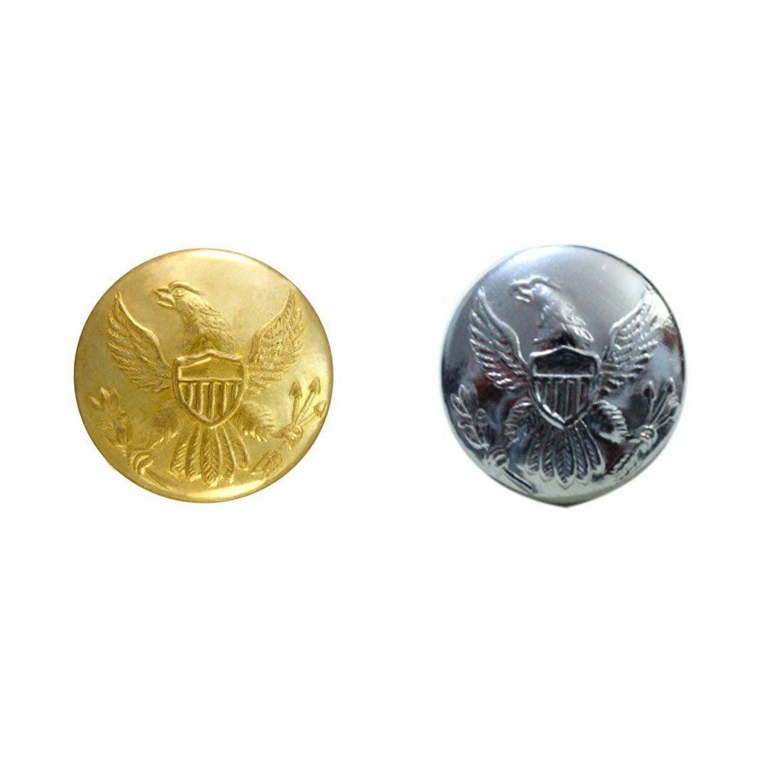 imperial-highland-supplies-US-eagle-buttons-chrome-gold