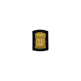 Drum Badge Gold Bullion On Black