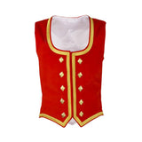 Red Velvet Highland Dance Vest