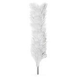 White Feather Plume Hackle 12 Inches