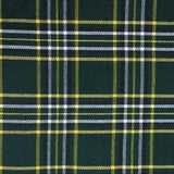 Super Acrylic Wool 13oz Scottish Tartan Kilts 8 Yards With Box Pleats 24" Regular Drop Fringed Apron 3 Metal Buckles Leather Straps - biznimart