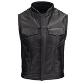 Men’s Leather Rebel Vest