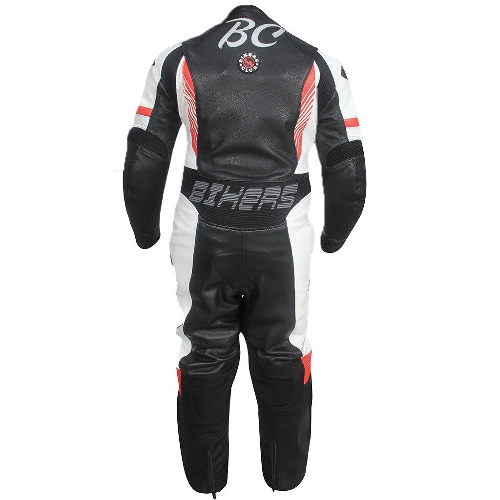 Mens Motorcycle Full Suit CE approved Full Protection Genuine Cowhide Leather - biznimart