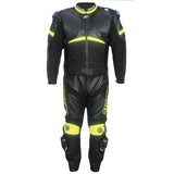 Mens Classic Motorcycle Full Suit CE approved Full Protection Genuine Cowhide Leather - biznimart