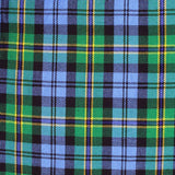 Super Acrylic Wool 13oz Scottish Tartan Kilts 8 Yards With Box Pleats 24" Regular Drop Fringed Apron 3 Metal Buckles Leather Straps - biznimart