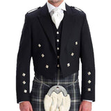 Prince Charlie Jacket In Blazer Wool With 5 Button Waistcoat