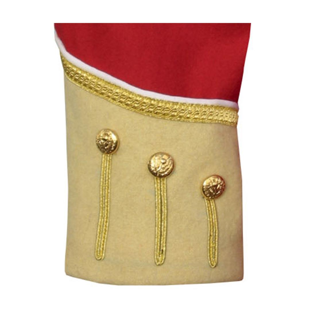 Red Buff Pipe Band Doublet